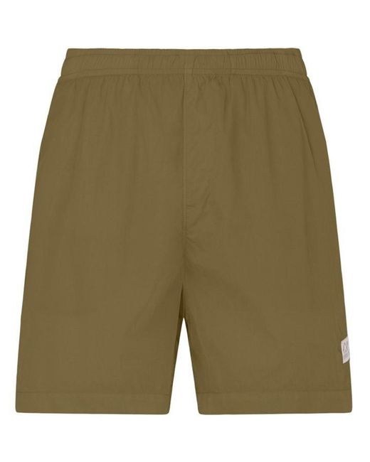 C P Company Green Flatt Swim Shorts for men