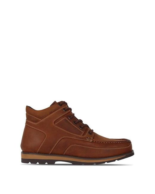 Firetrap Brown Lace Boot Sn99 for men