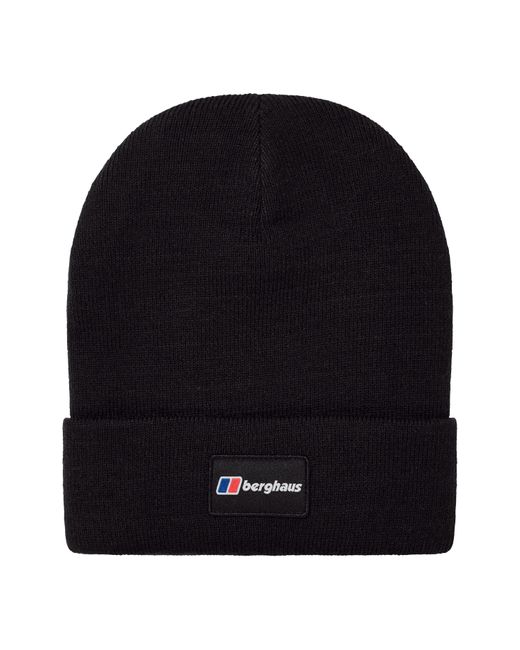 Berghaus Black Berg Logo Beanie for men