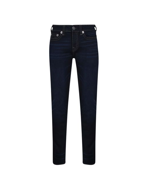 True Religion Blue Rocco Super Skinny Jeans for men