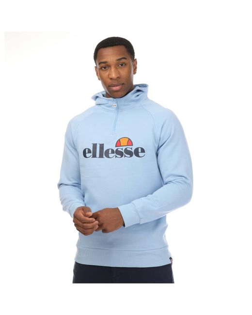 Ellesse Blue Cabbas Overhead Hoodie for men