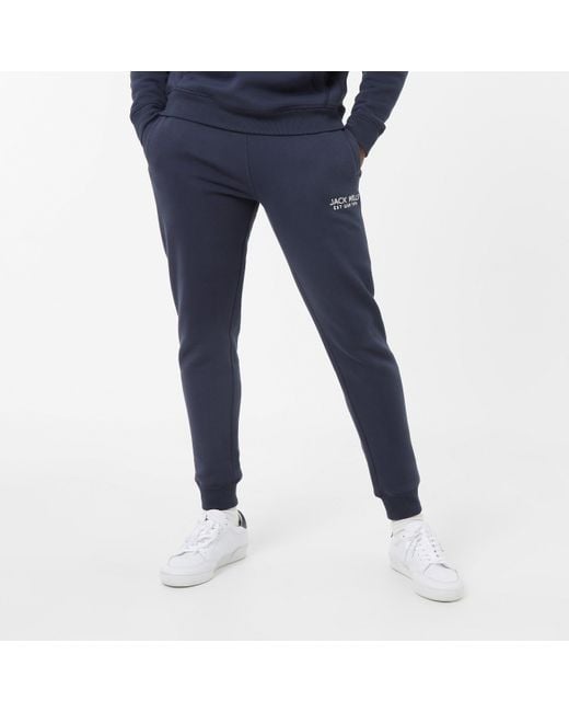 Jack Wills Blue Jw Haydor Ll Jog Sn00 for men