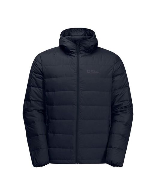 Jack Wolfskin Blue Ather Down Hooded Jacket for men