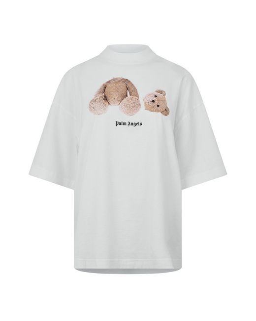 Palm Angels White Palm Crp Tee