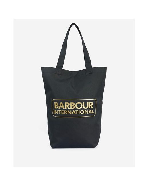 Barbour Black Apex Shopper