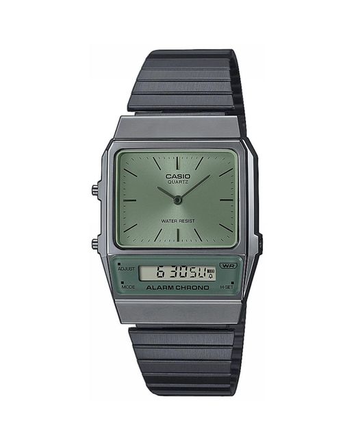 G-Shock Green Vintage Aq 800Ec for men