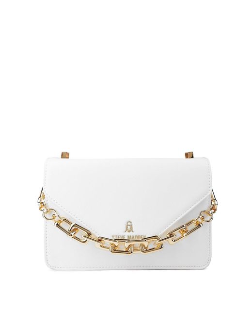 Steve Madden Large Indio Cross Body Bag in White Lyst UK