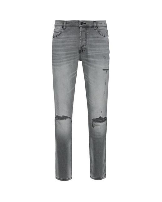 HUGO Gray 734 Skinny Jeans for men