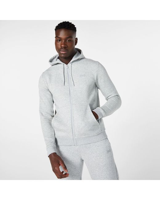 Everlast Gray Zip Through Hoodie for men