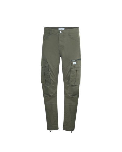 Firetrap Green Cargo Chinos for men