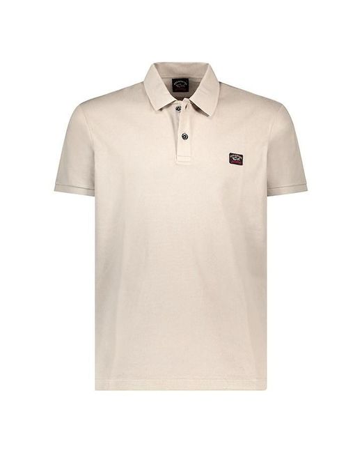 Paul & Shark Natural Basic Short Sleeve Polo Shirt for men