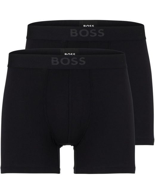 Boss Black Ultra Soft Boxers 2 Pack for men