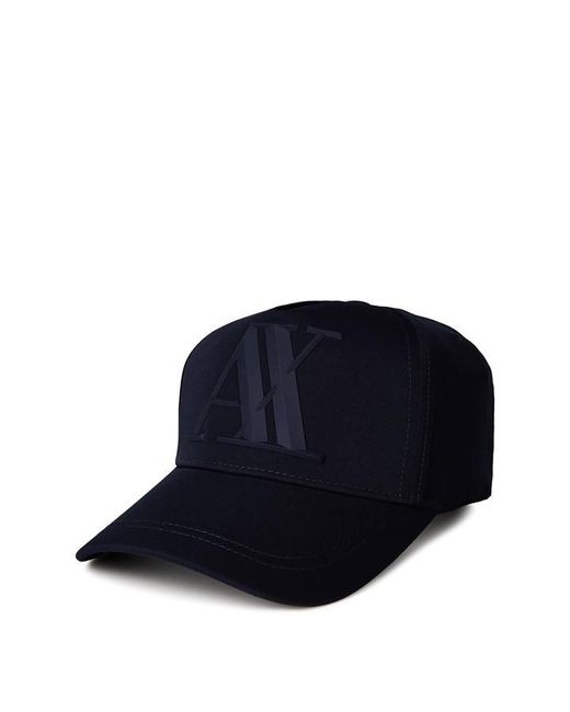Armani Exchange Blue Baseball Hat for men