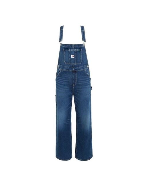 Tommy Hilfiger Blue Daisy Dungaree