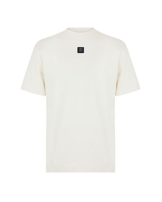 HUGO White Dalile T-shirt for men