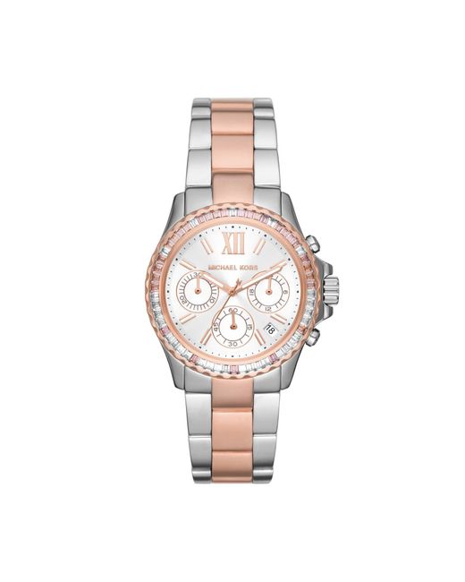 Michael Kors Pink Everest Chronograph Watch