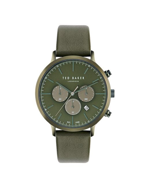 Ted Baker Green Haarvin Watch for men