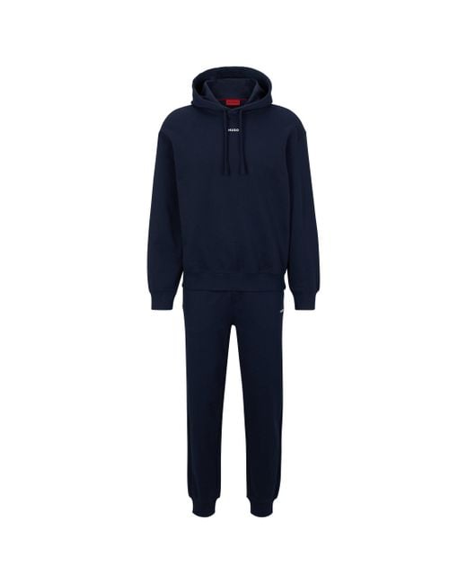 HUGO Blue Tracksuit_dapodayote 10231445 for men