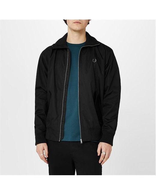 Fred Perry Black Fred Knitted Bomber Sn41 for men