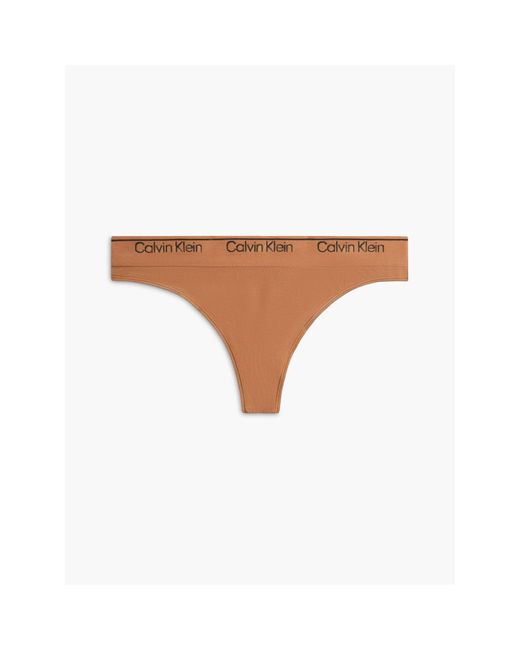 Calvin Klein Natural Modern Seamless Thong