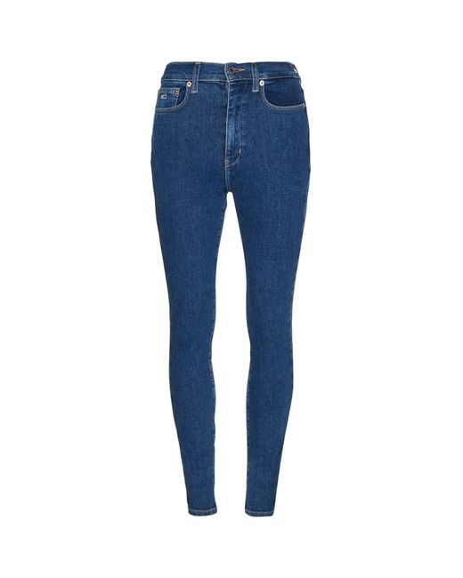 Tommy Hilfiger Blue Sylvia High Rise Super Skinny Jeans