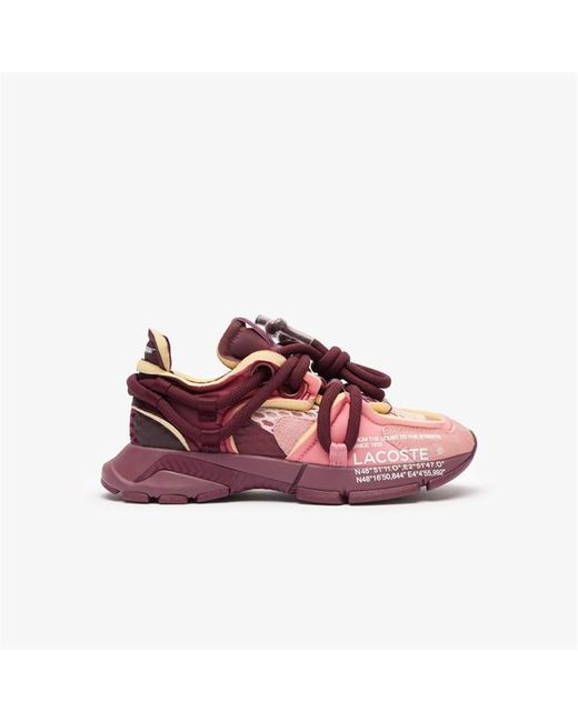 Lacoste Pink L003 Active Runway Trainers