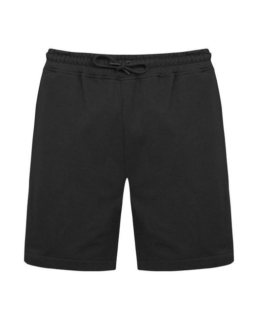 K-Way Black Erik Jersey Shorts for men