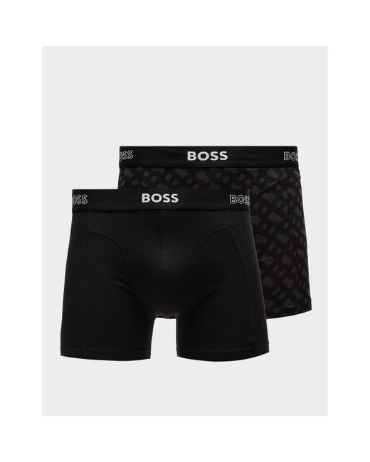 Boss Black Hugo Initial Logo Boxer Shorts 2 Pack for men