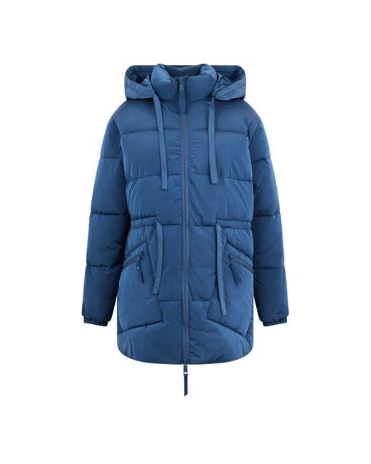 Jack Wills Blue Jw Belted Tie Puffer Ld44