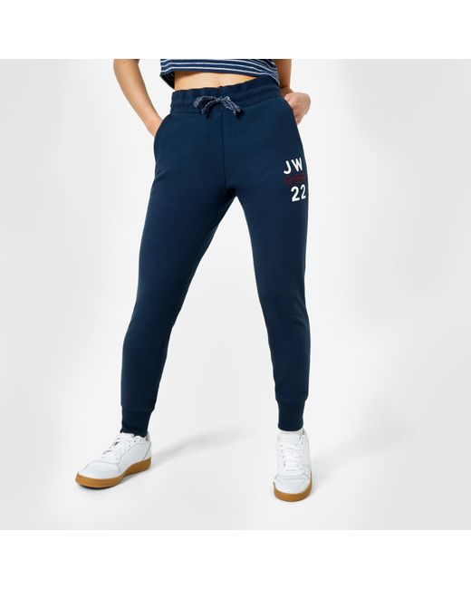 Jack Wills Blue Colindale Skinny Joggers