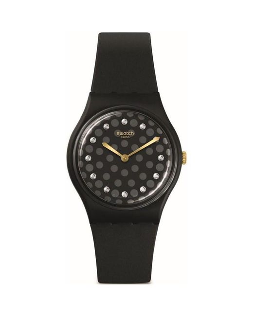 Swatch Black Swtch Sprkl Nght Wtch