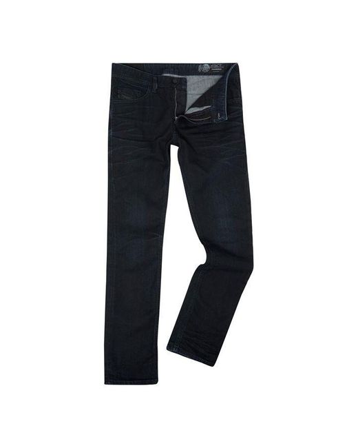 DIESEL Black Tommer Jeans for men