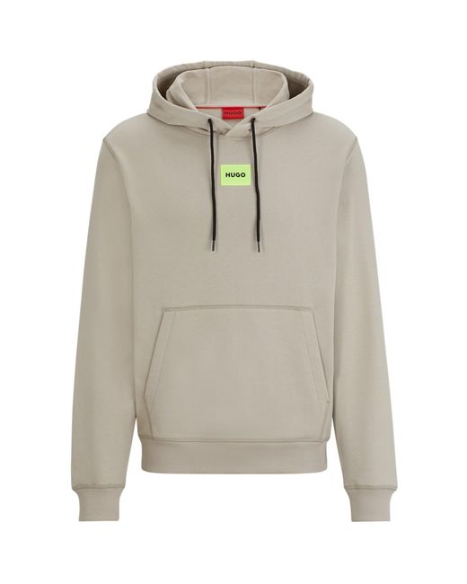 HUGO Gray Daratschi Oth Hoodie for men