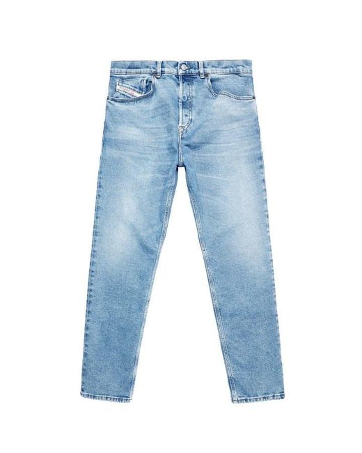 DIESEL Blue Defining Tapered Jeans for men