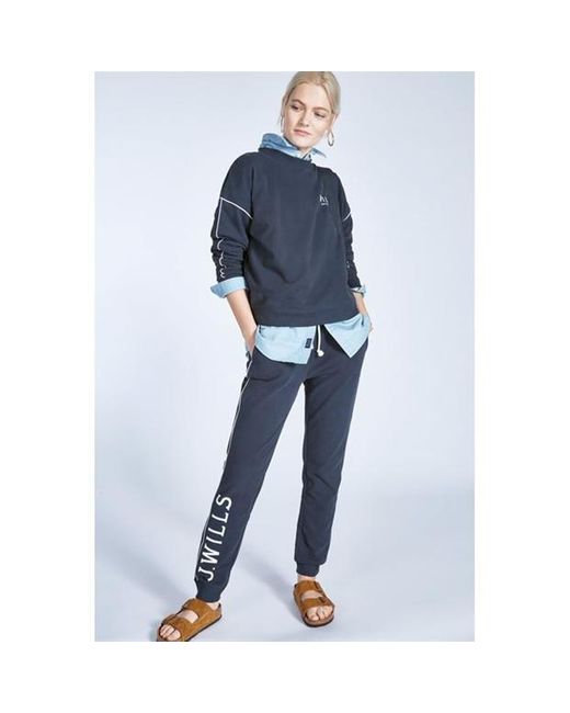 jack wills navy joggers