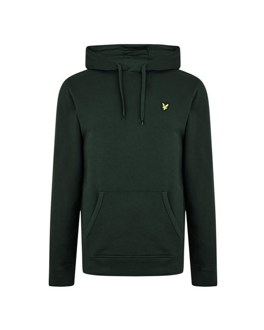 Lyle & Scott Green Pllovr Hdy Sn99 for men