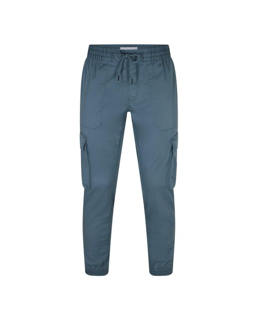 Calvin Klein Blue Skinny Washed Cargo Pant for men