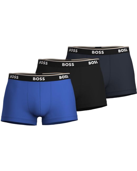 Boss Blue 3 Pack Power Boxer Shorts for men