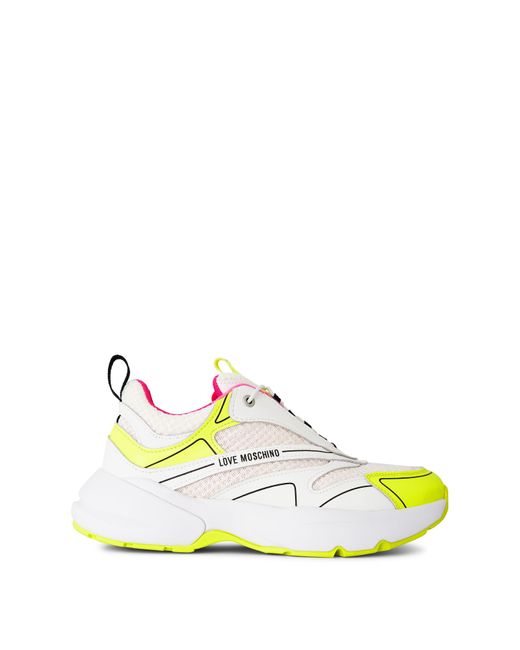 Love Moschino Green Low Top Running Shoes