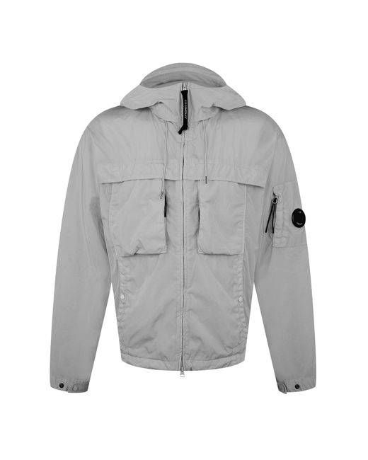 C P Company Gray Outerwear Short Jacket for men