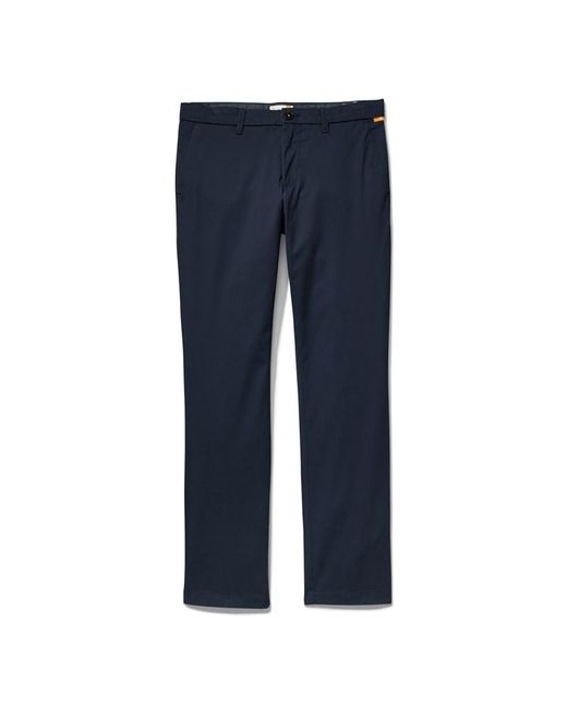 Timberland Blue Twill Chino Trousers for men