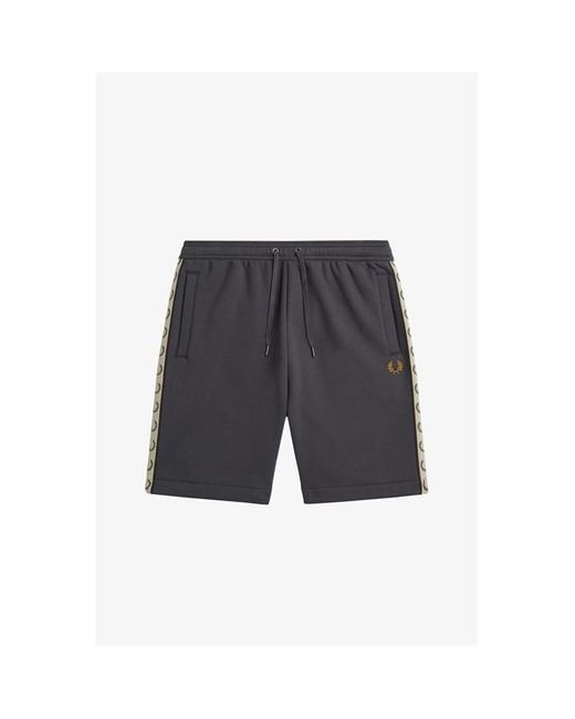 Fred Perry Gray Fred Taped Short Sn42 for men