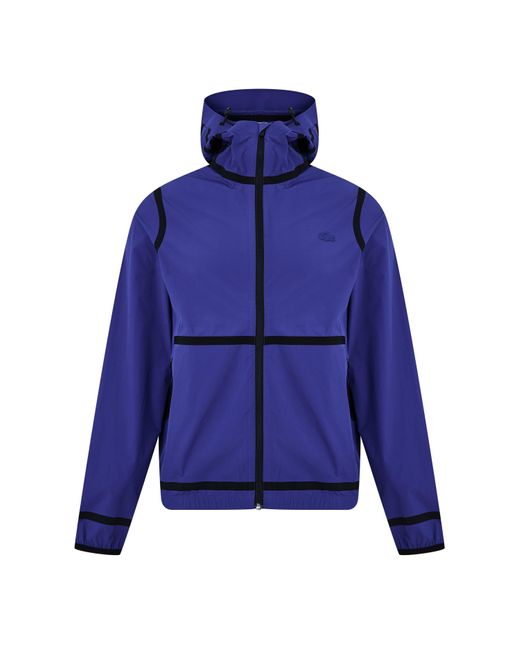 Lacoste Blue Hooded Jacket for men