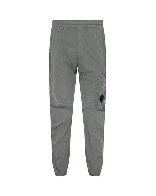 C P Company Gray Chrome-r Track Pants for men