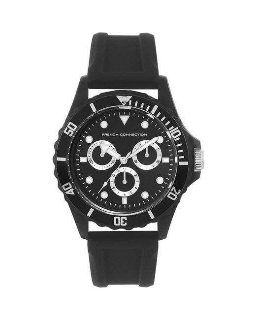 French Connection Black Fc Anlg D Watch Sn99 for men