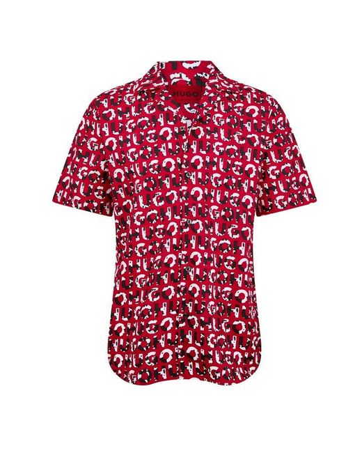 HUGO Red Ellino Ss Shirt Sn42 for men