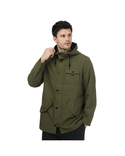 Dockers Green Taslan Parka for men