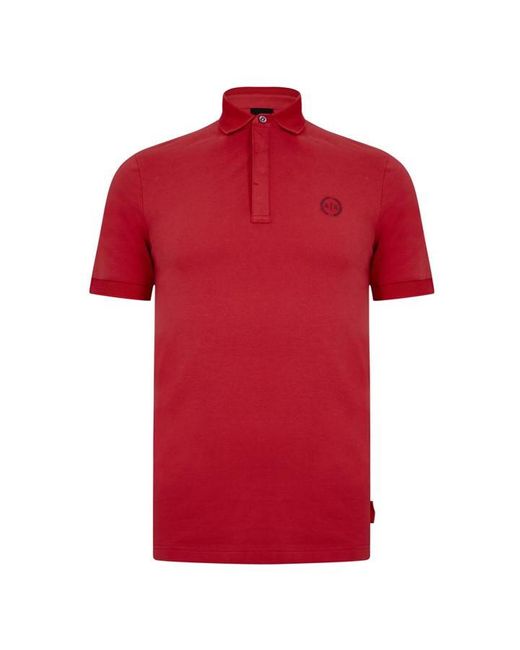 Armani Exchange Red Polo for men