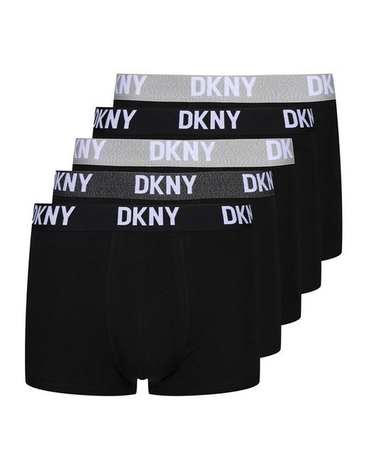 DKNY Black Trunk Portland 5 Pack for men
