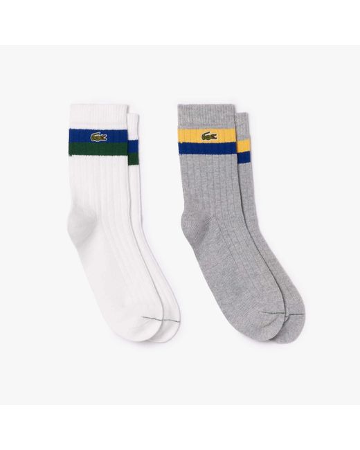 Lacoste Blue 80s Socks for men